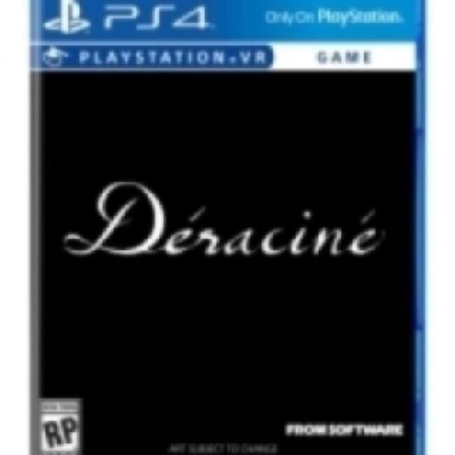 PS4 Only On PlayStation  
PLAYSTATION VR GAME  
Deracine  
FROM SOFTWARE  
RP
