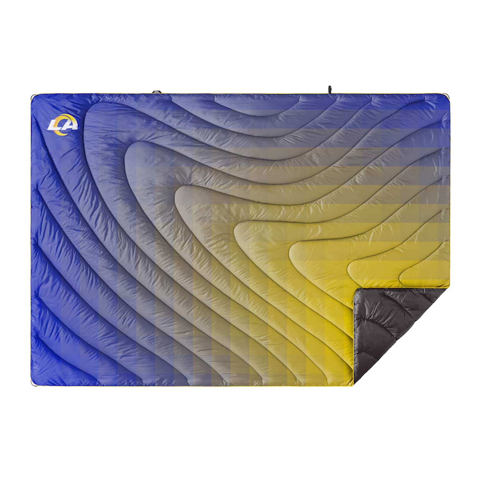 Rumpl - Los Angeles Rams 75'' x 52'' Original Puffy Blanket - Multicolor