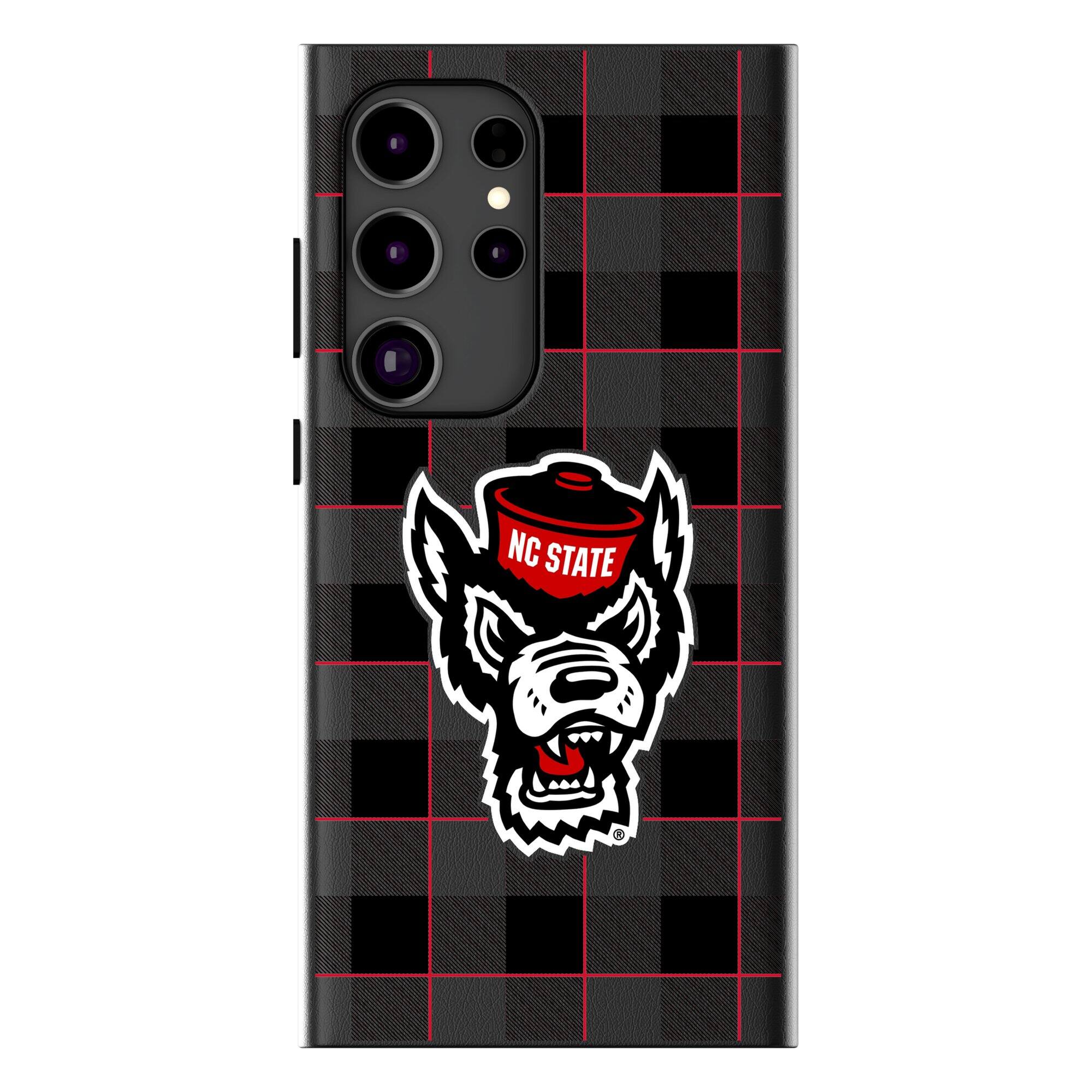 Keyscaper - NCAA - NC State Wolfpack Plaid Galaxy Magnetic Bump Case - S25 Ultra - Black price history on PriceWatchPro