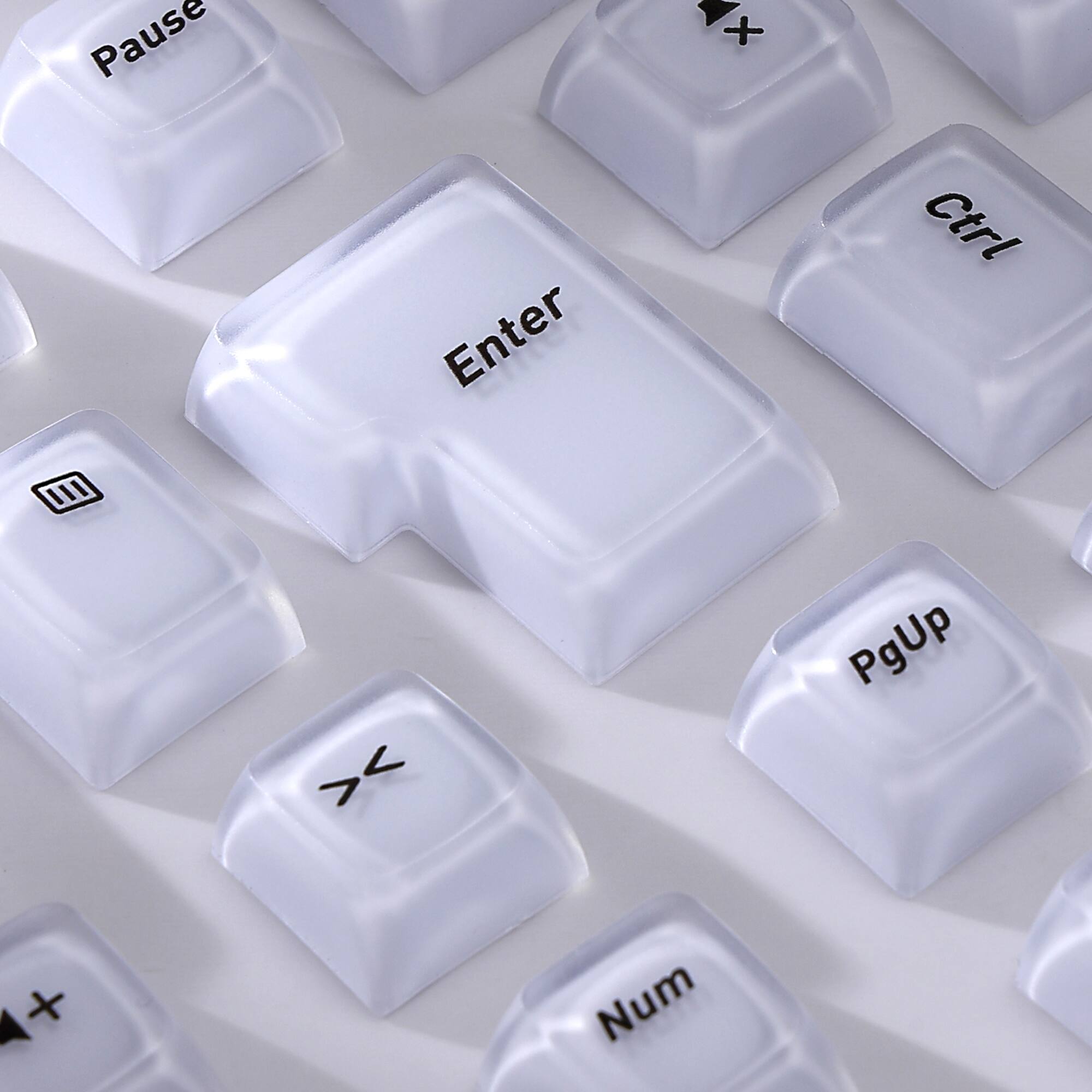 Pause, Enter, Ctrl, PgUp, Num