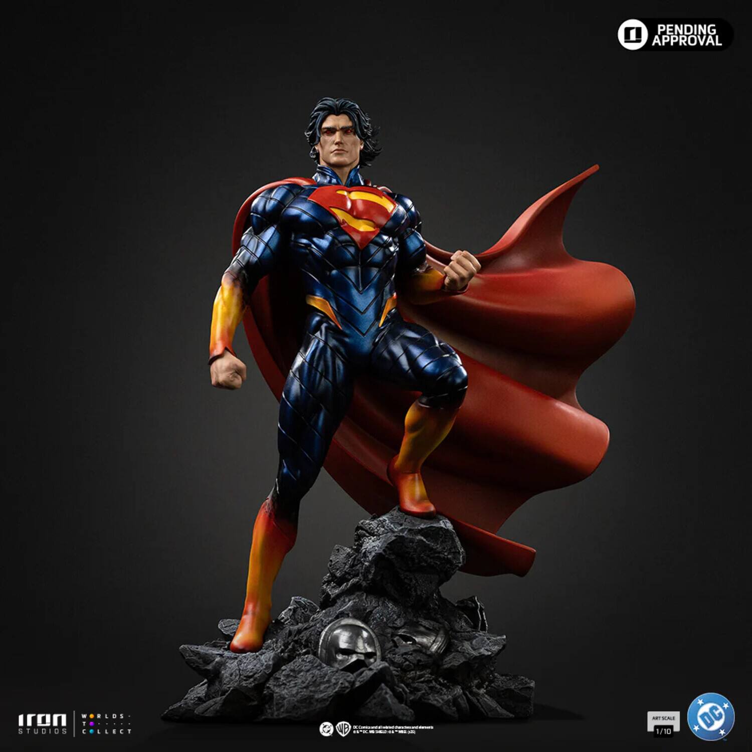 I PENDING APPROVAL  
WORLDS iron 1 STUDIOS COLLECT  
Contandabelstrendeidenderschandweets F1 04  
ART SCALE 1/10  
DC