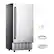 Alt View 3. SIMZLIFE - 66Lbs/Day Under Counter Nugget Ice Maker - Self-Cleaning, Gravity Drainage, 24H Timer for Home Use - silver.
