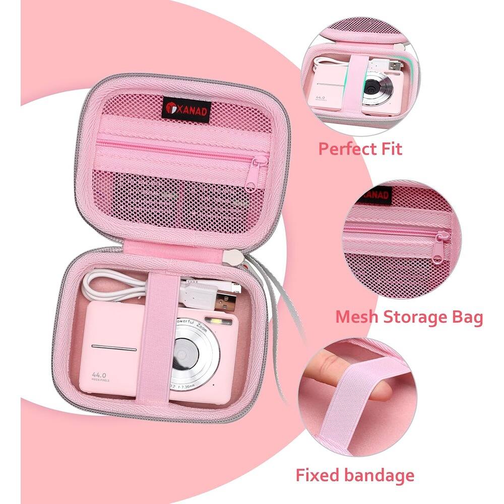 Schertz Portable Hard Case for Compact Cameras with Mesh Pocket for ...