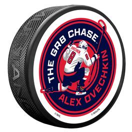 Mustang Drinkware - Alexander Ovechkin Washington Capitals NHL All-Time Leading Goal Scorer The GR8 Chase Hockey Puck - Multicolor