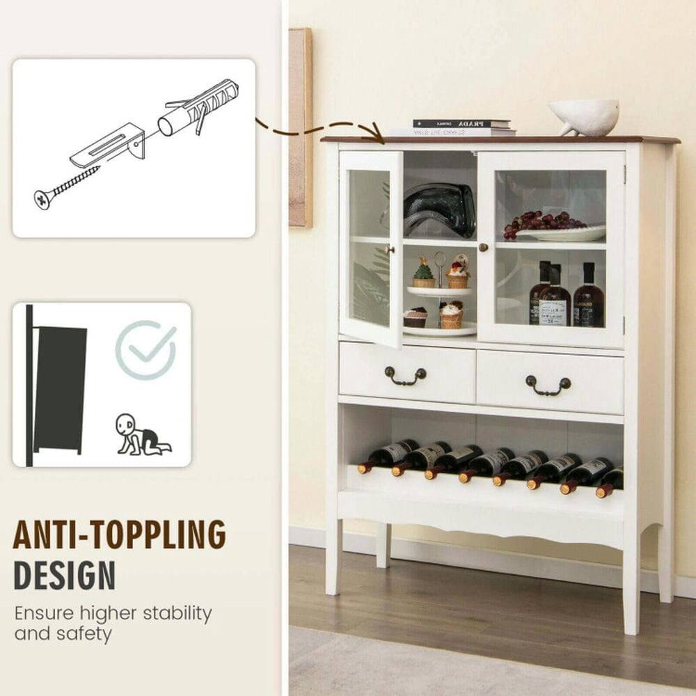 ANTI-TOPPLING DESIGN  
Ensure higher stability and safety