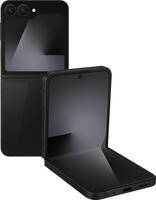 Samsung - Galaxy Z Flip7 FE 256GB (Unlocked) - Black - Front_Zoom