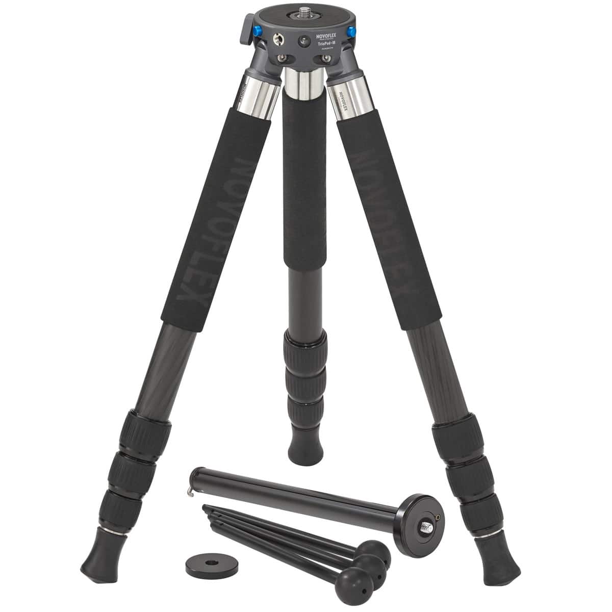 Novoflex - TrioPod-M Tripod Base with Compact 4-Section CF Legs Mini Legs
