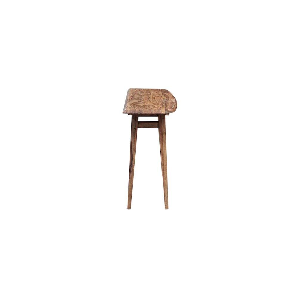 Alt View 1. Porter Designs - Fusion Solid Sheesham Wood Console Table - Natural.