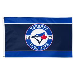 WinCraft - Toronto Blue Jays 3' x 5' Applique Flag - Multicolor