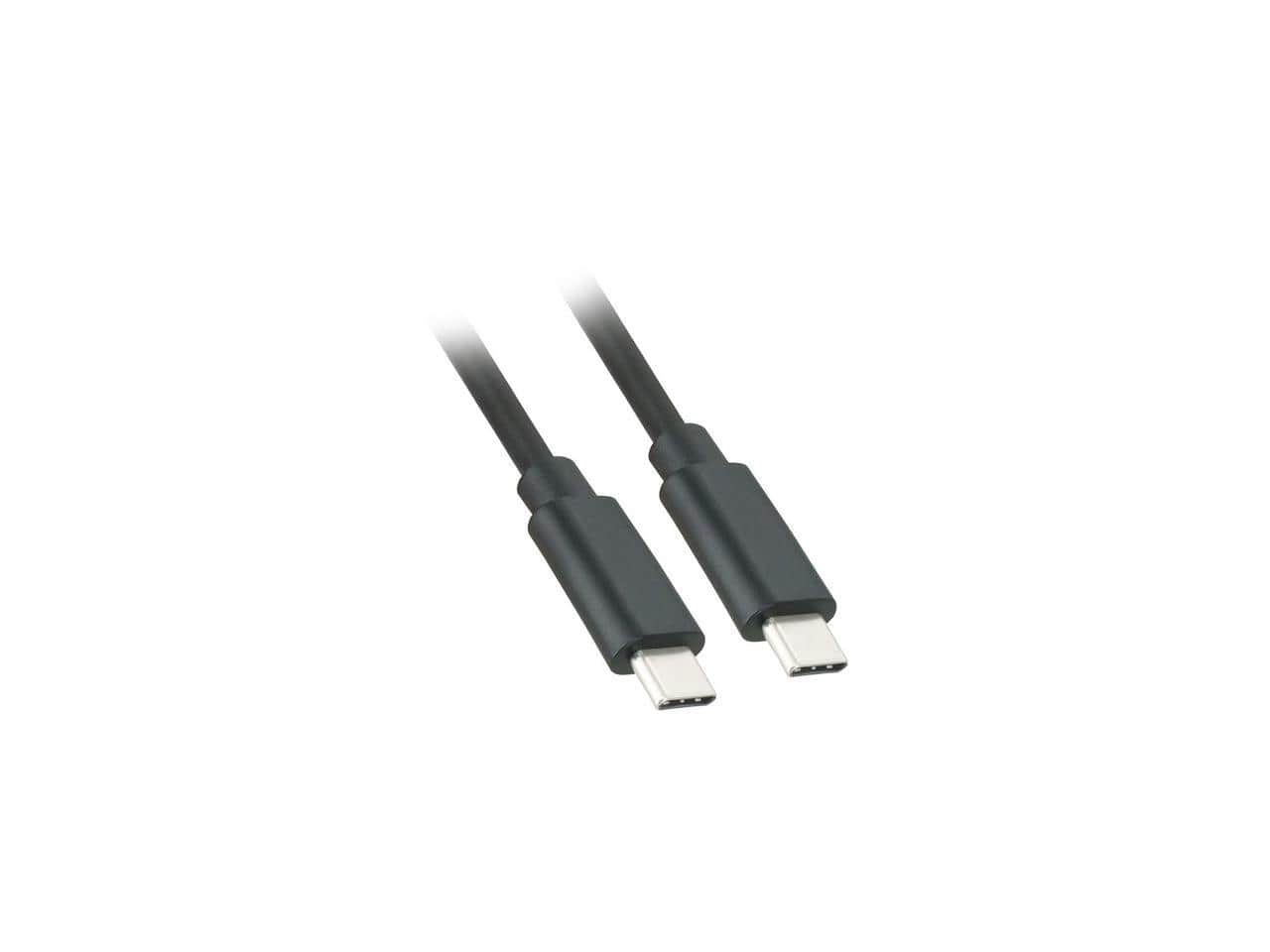 Nippon Labs - 6ft USB 3.2 Gen 1 USB-C to USB-C Cable, 5 Gbps, Fast Charging, Black