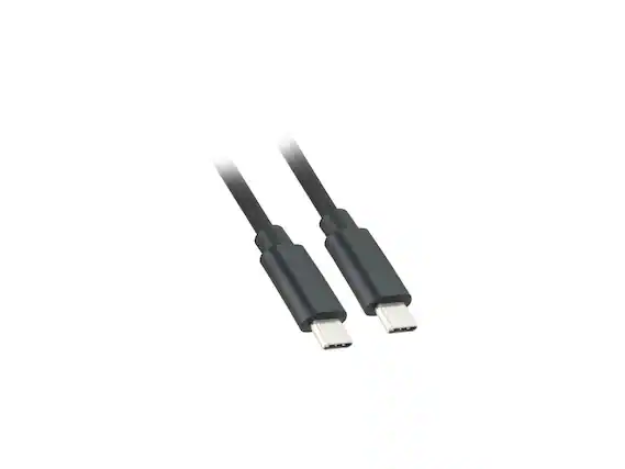 Front. Nippon Labs - Nippon Labs 6ft USB 3.2 Gen 1 USB-C to USB-C Cable, 5 Gbps, Fast Charging, Black.