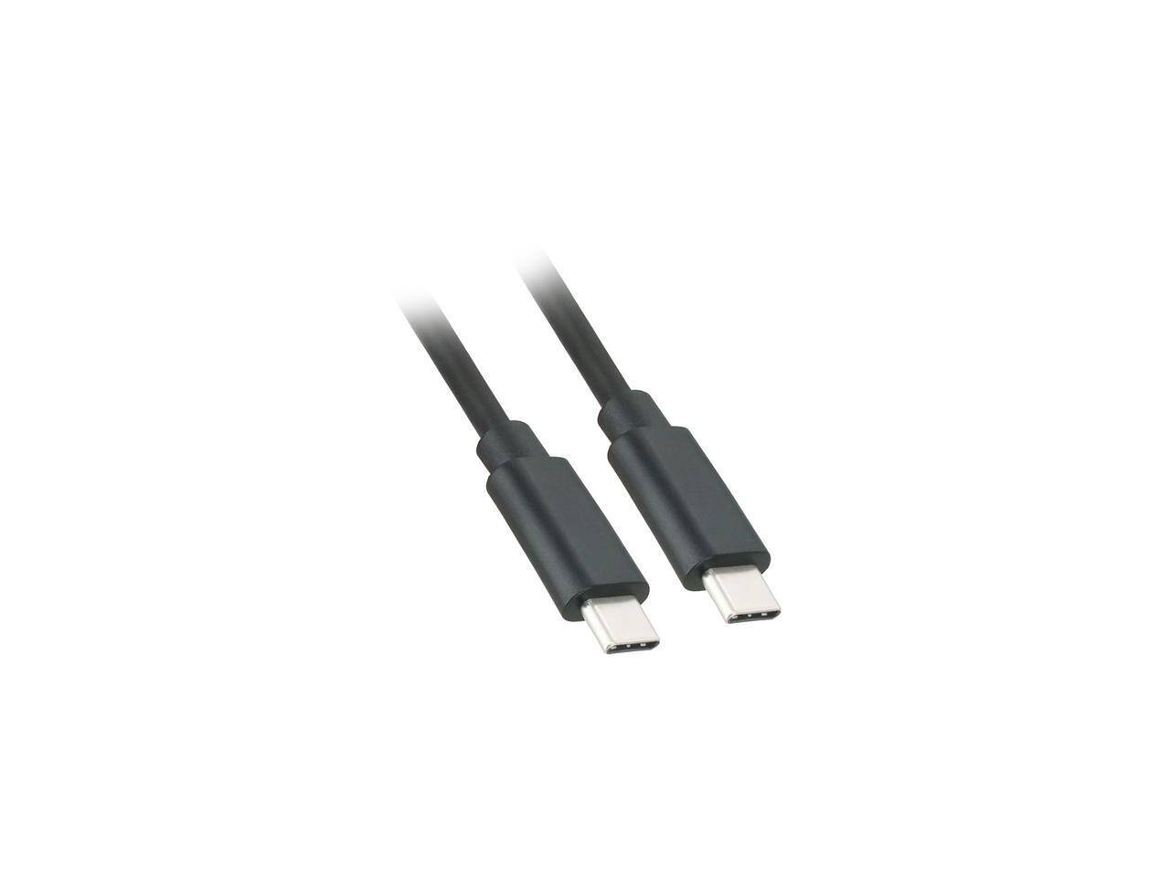 Front. Nippon Labs - Nippon Labs 6ft USB 3.2 Gen 1 USB-C to USB-C Cable, 5 Gbps, Fast Charging, Black.