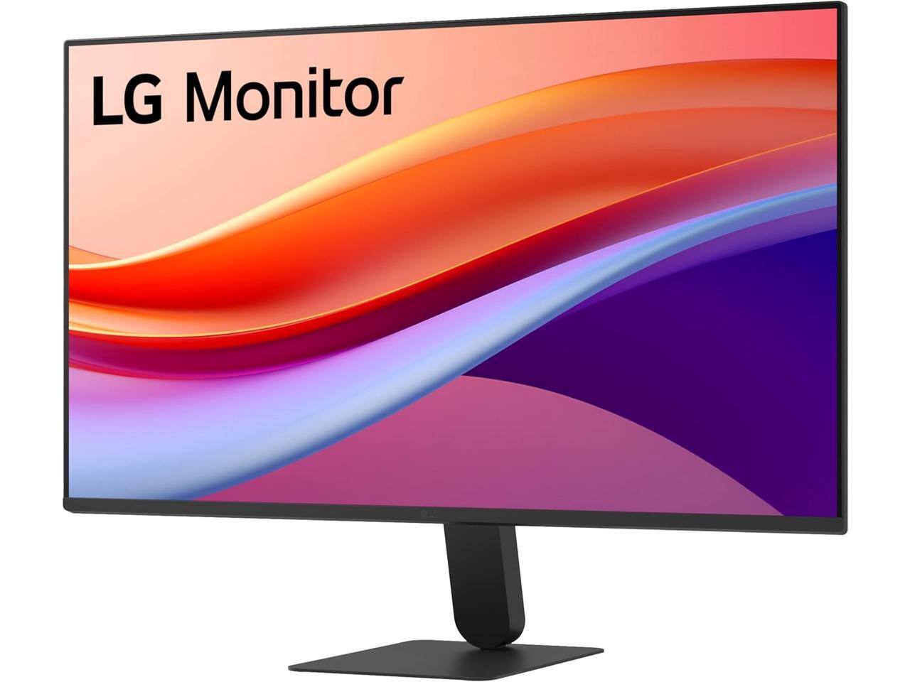 Alt View 2. LG - LG 27U411A-B 27" Full HD IPS Monitor, 120Hz, HDR10, Reader Mode, Flicker Safe, HDMI, Black - Black.