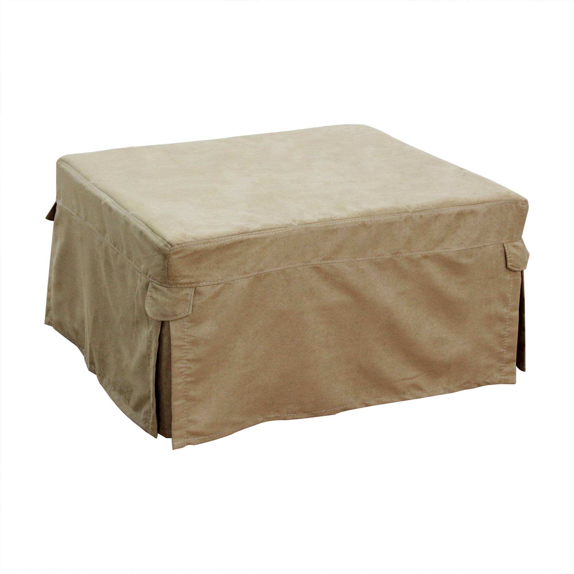 Alt View 8. Homcom - Portable Folding Guest Bed w/ Wheels & Mattress - Beige.