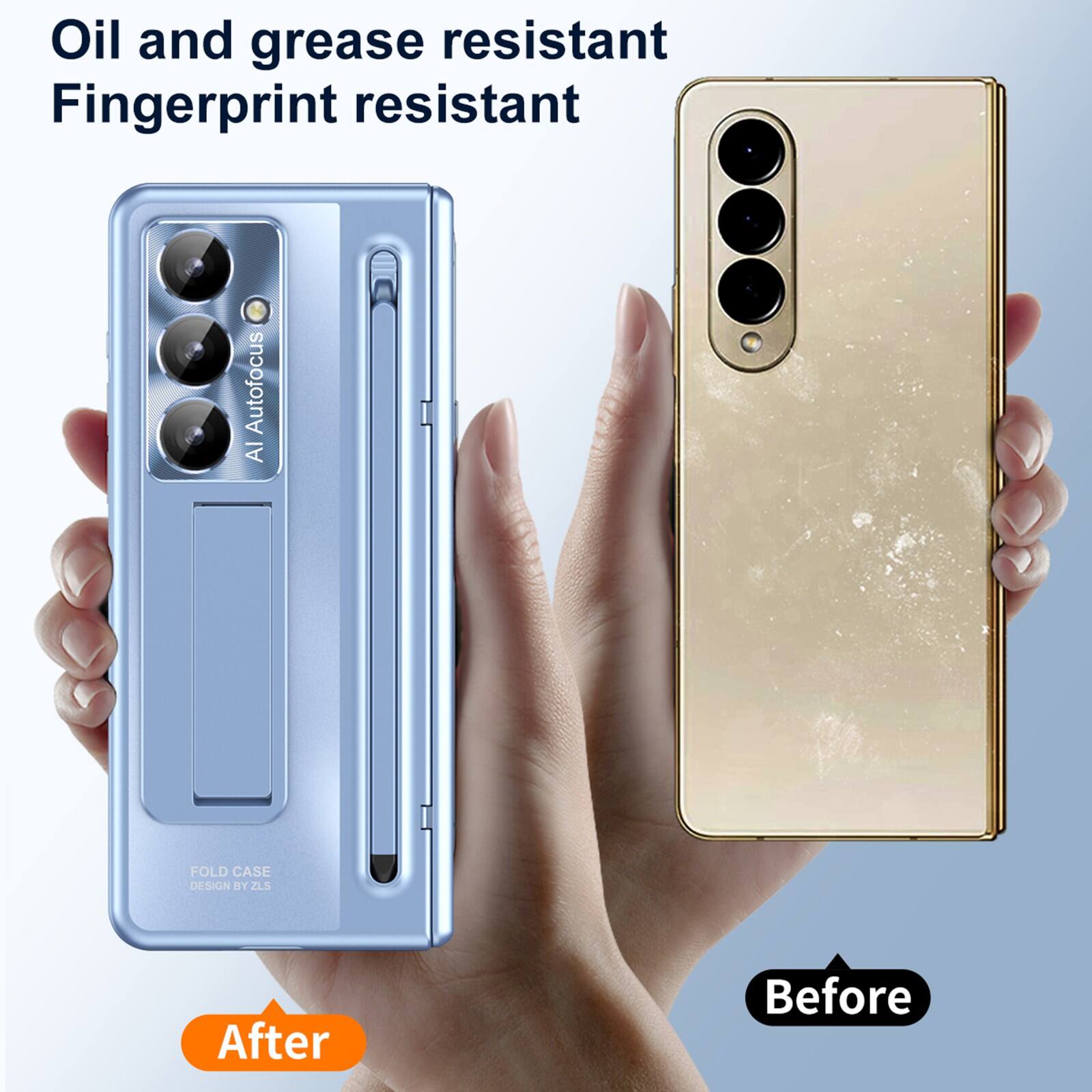 Oil and grease resistant  
Fingerprint resistant  
AI Autofocus  
FOLD CASE DESIGN BY ZLS  
After  
Before
