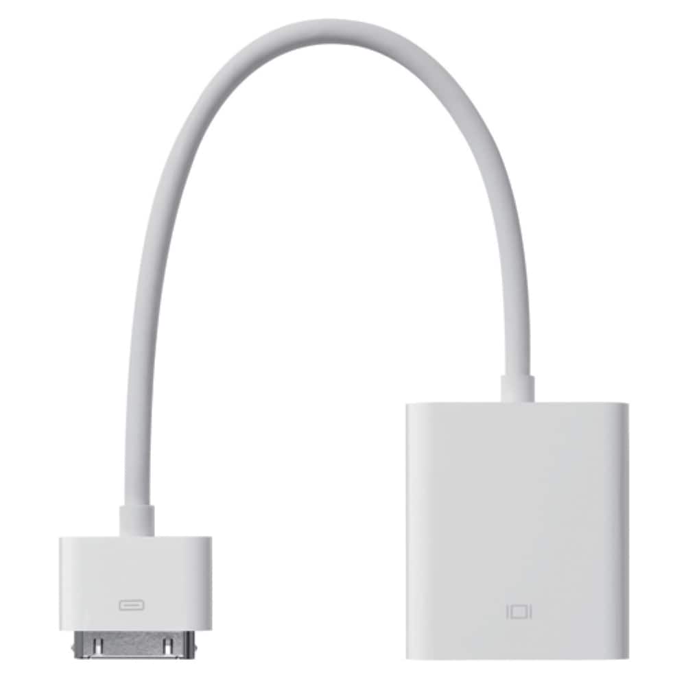 Apple - iPad Dock Connector to VGA Adapter (MC552ZM/A)