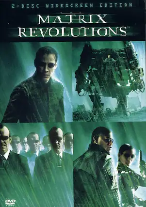 Front. The Matrix Revolutions - DVD.