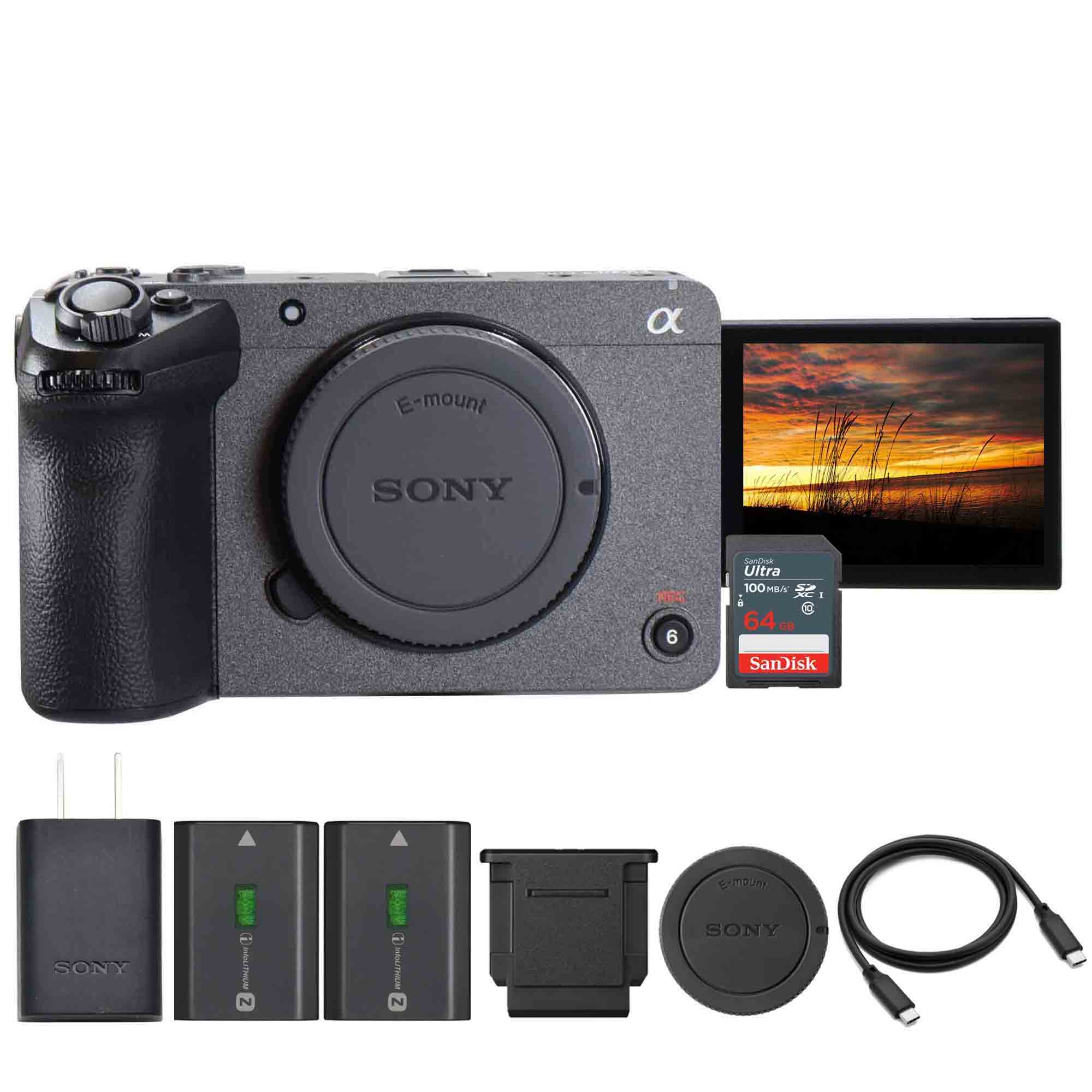 E-mount  
SONY  
NBAS 6  
SanDisk Ultra 100MB/s XC 1 64GB  
SONY  
N INFOLITHIUM  
N MANUTHIUM  
E-mount SONY