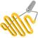 Front. Zulay Kitchen - Zulay Kitchen Potato Masher with Premium Silicone Coated Stainless Steel Design - Yellow.