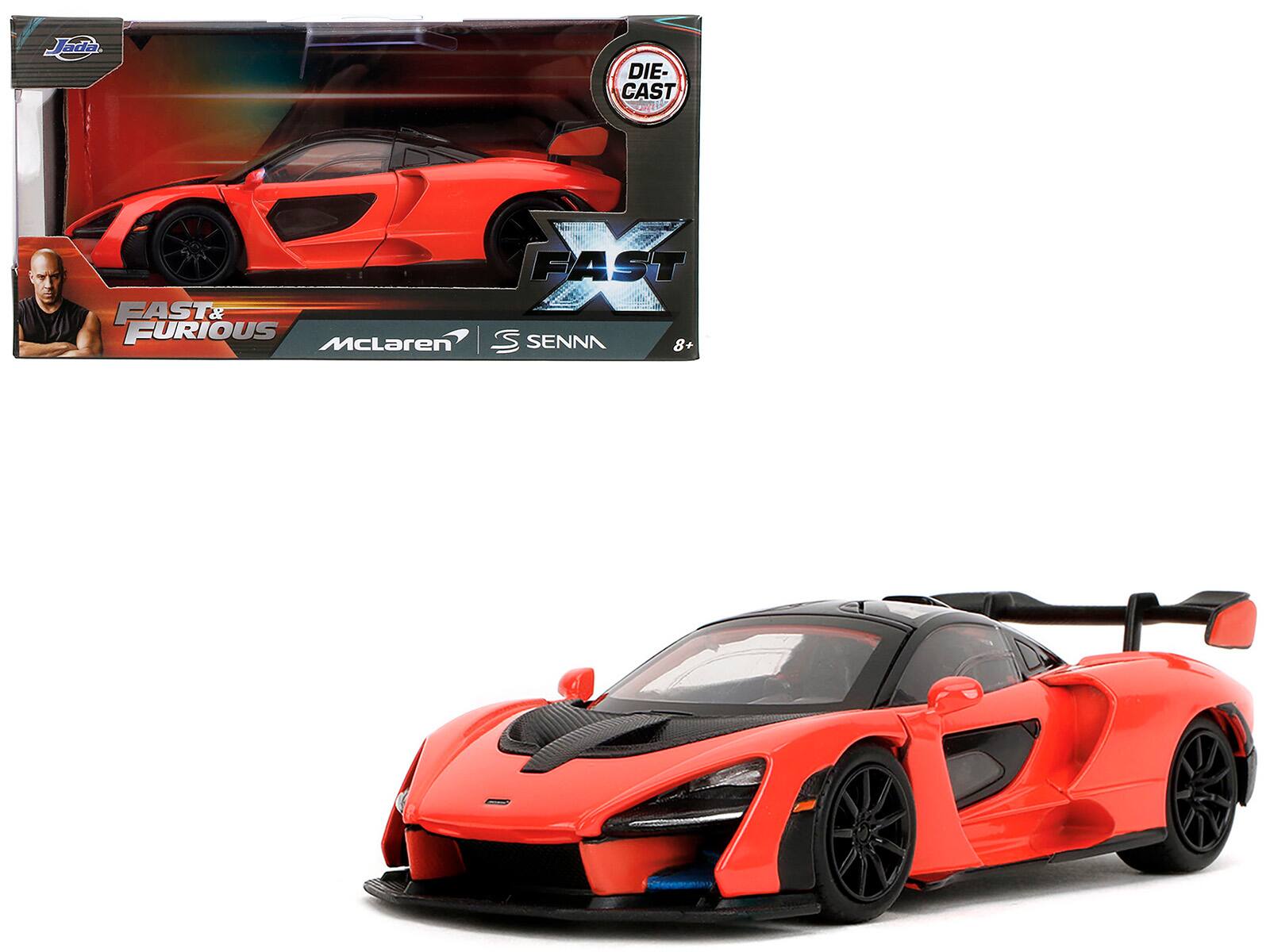 McLaren Senna "Fast X" (2023) Movie "Fast & Furious" Series 1/32 Diecast Model Car by Jada - Red and Black