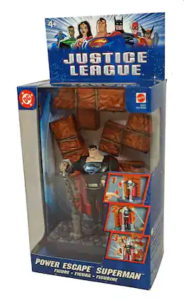 4+
JUSTICE LEAGUE
DC
POWER ESCAPE
FIGURE • FIGURA • FIGURINE
SUPERMAN
1
2
3