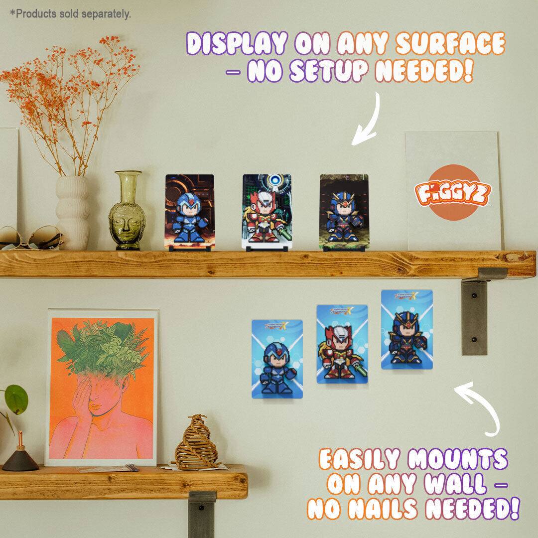 *Products sold separately.

DISPLAY ON ANY SURFACE - NO SETUP NEEDED!

EASILY MOUNTS ON ANY WALL - NO NAILS NEEDED!