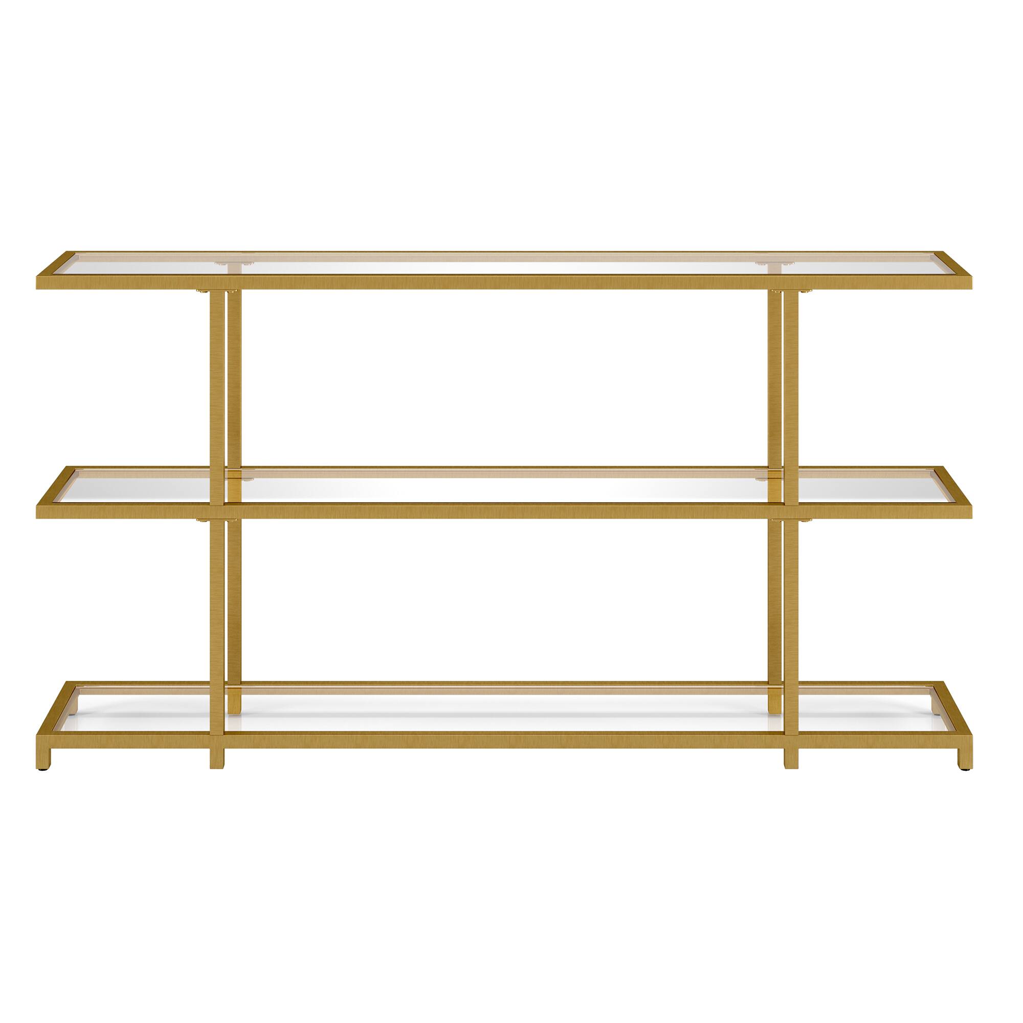 Silver Console Table