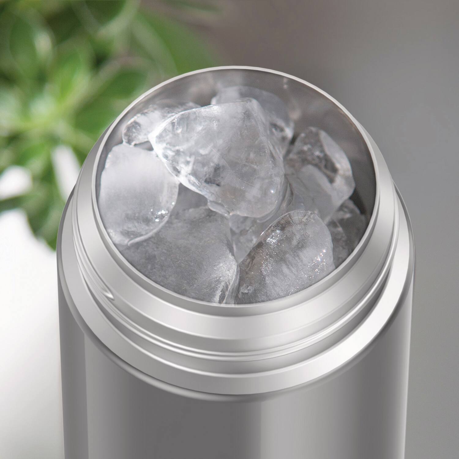 Back. Thermos - Thermos 12 oz. Kid's Funtainer Insulated Water Bottle - Gray - Gray.