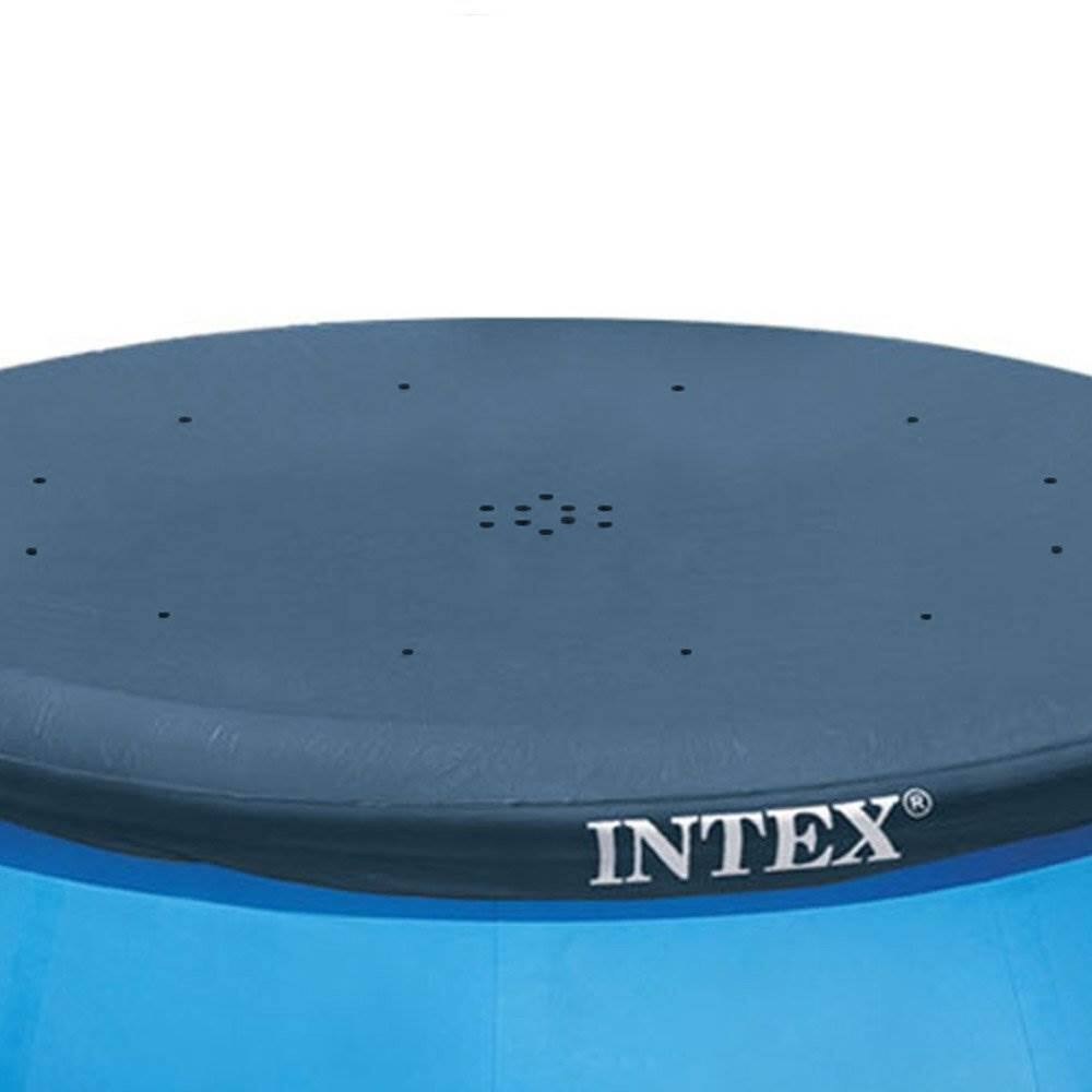 Alt View 3. Intex - Intex 10' Easy Set Pool Round Debris Cover + Type H Filter Cartridges (6 Pack).