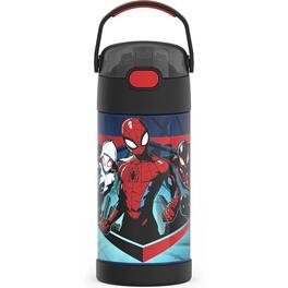 Thermos - 12 oz. Kid's Funtainer Insulated Water Bottle - Spider-Man