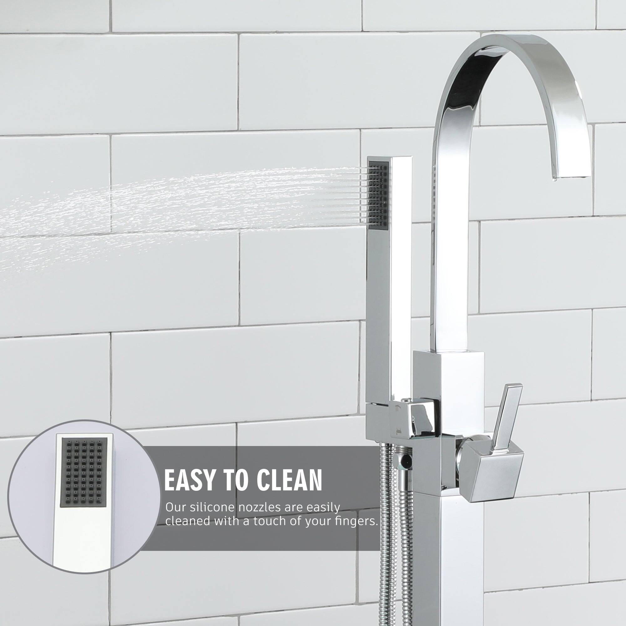 EASY TO CLEAN
Our silicone nozzles are easily cleaned with a touch of your fingers.