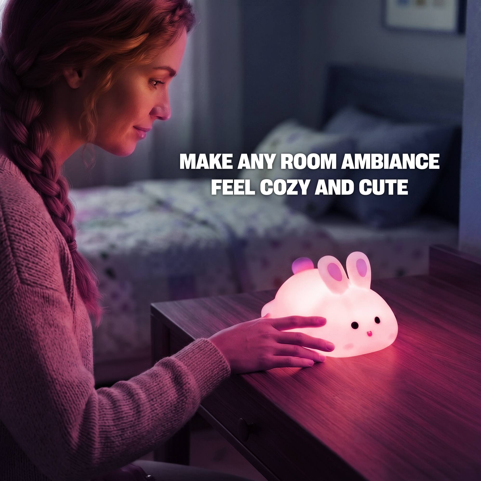MAKE ANY ROOM AMBIANCE FEEL COZY AND CUTE