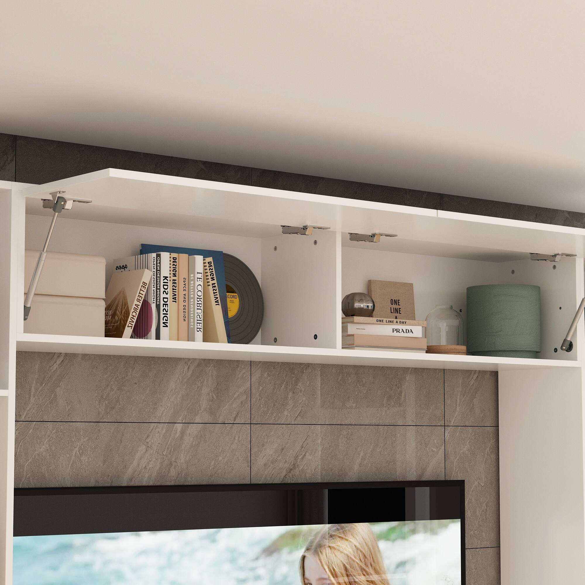 The text on the image is:

- DESIGN BETTER
- KIDS
- TECHNIQUE
- DISTRICT
- ONE LINE A DAY
- PRADA