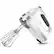 Alt View 4. KitchenAid - 9-Speed Hand Mixer with Turbo Beater II Accessories in White - White.