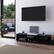 Alt View 24. CorLiving - Hollywood Collection TV Stand with Open Cabinets for Most TVs up to 85" - Black.