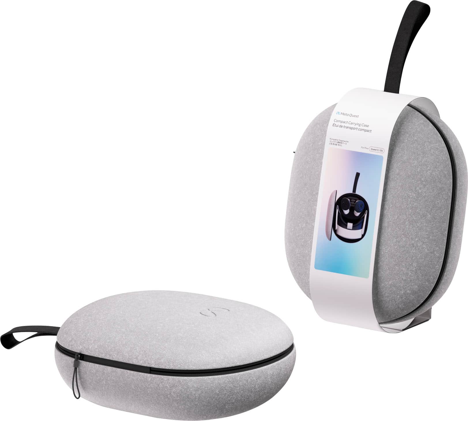 The text on the image reads: "2 Mrla Quest Compact Carrying Case - Black."