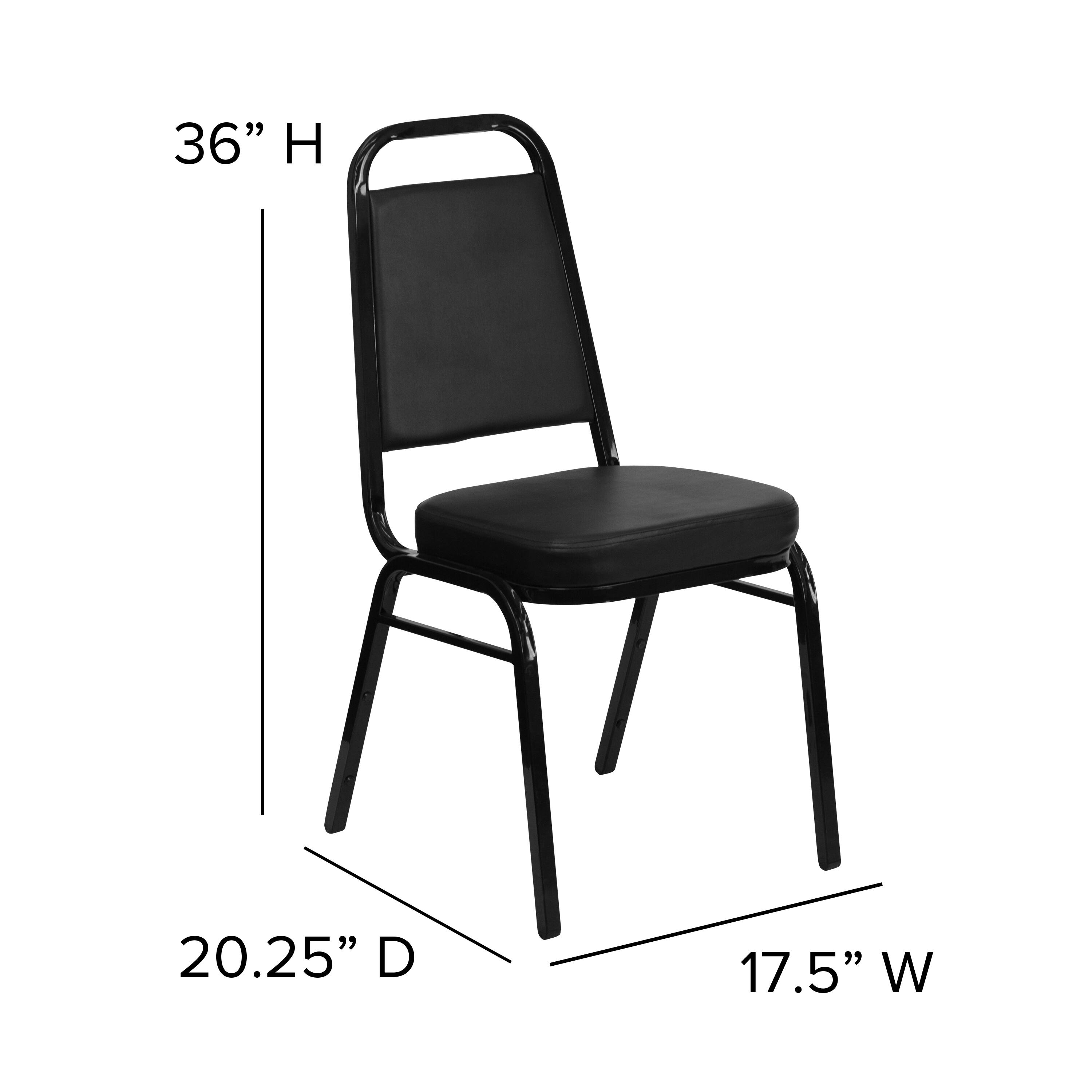 36" H  
20.25" D  
17.5" W