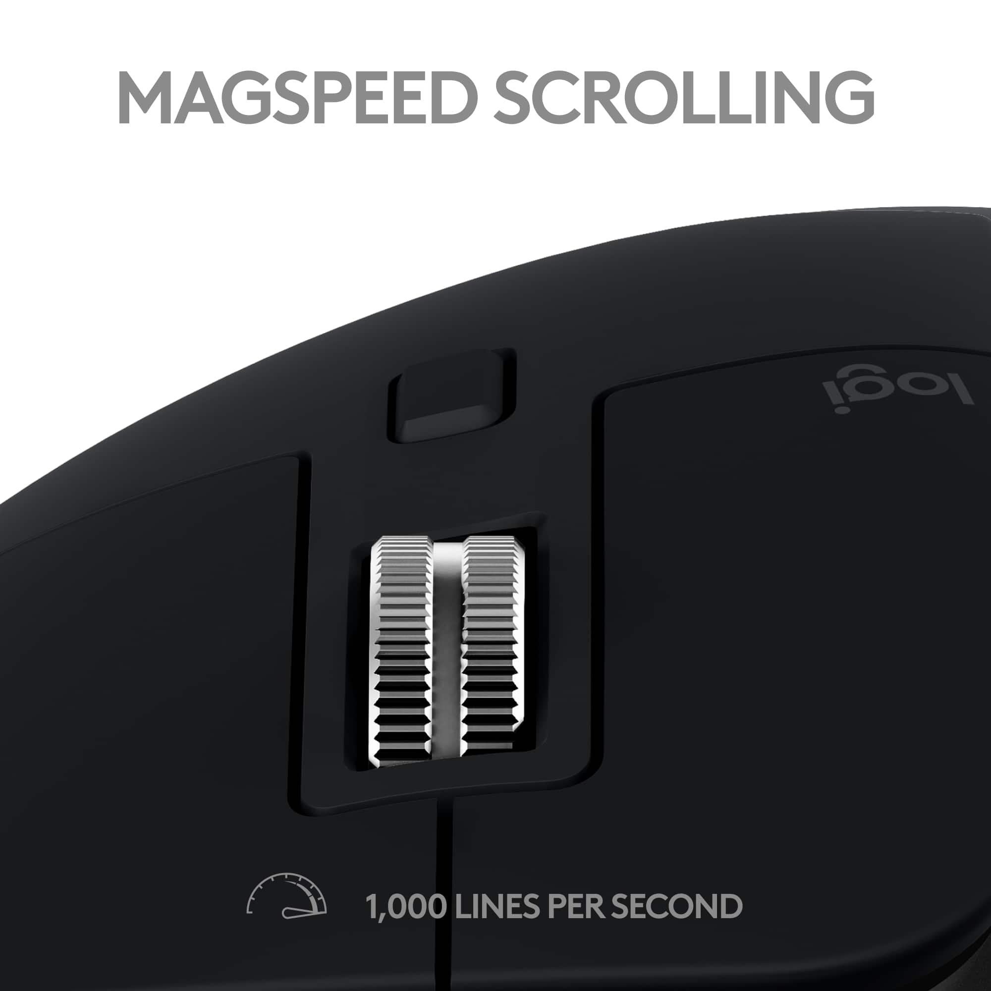 Magspeed Scroll Logitech 1,000 Lines Per Second