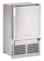 U-Line - 14" 23-Lb. Freestanding Ice Maker - Stainless Steel - Angle_Zoom