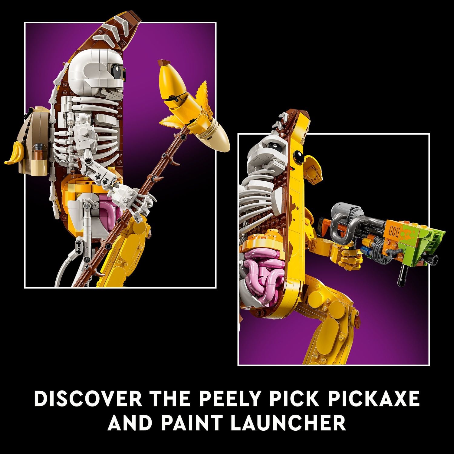 Discover the Peely Pick Pickaxe and Paint Launcher.