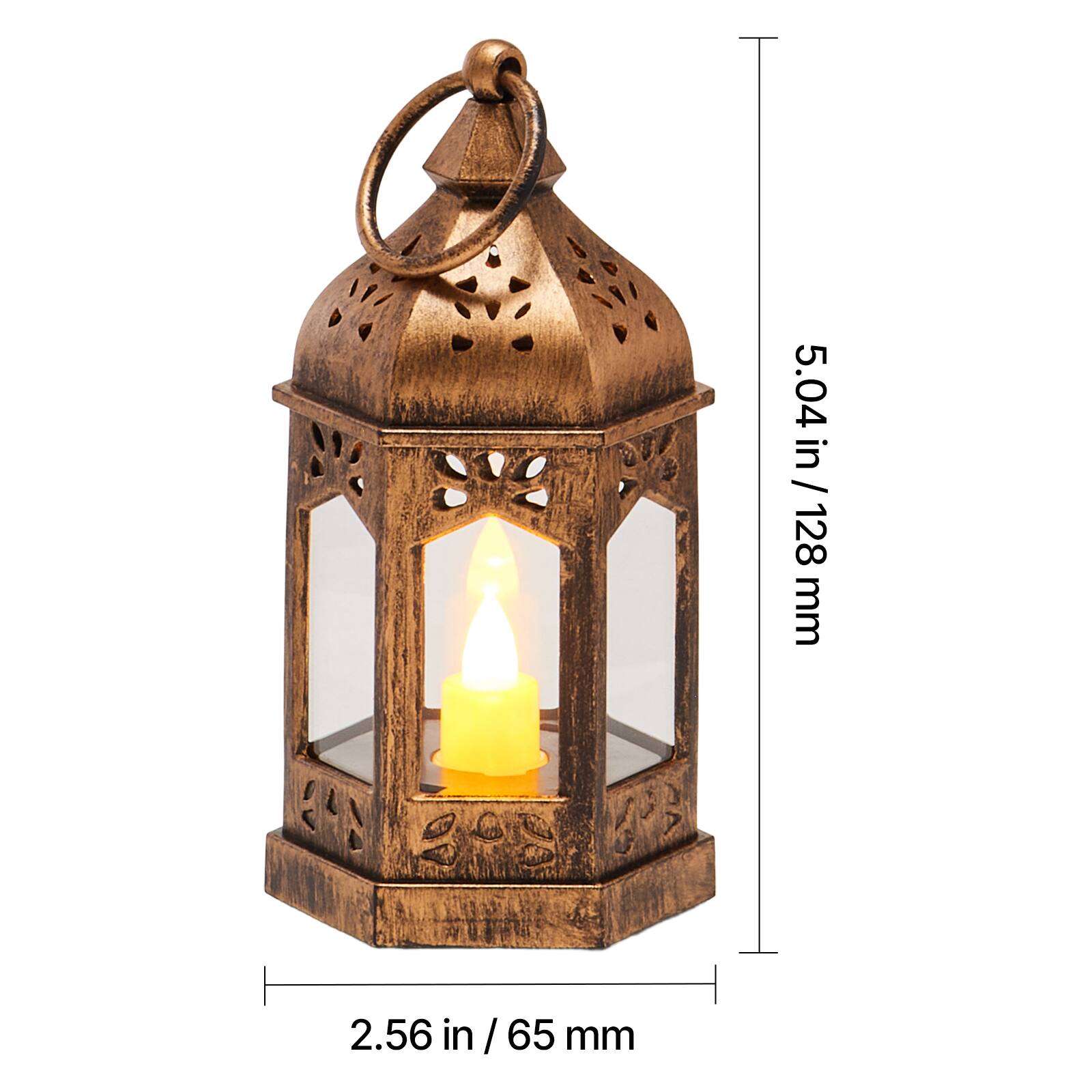 5.04 in / 128 mm  
2.56 in / 65 mm