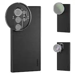 Neewer - Samsung S24 Ultra Phone Case, 17mm Lens Mounts & 67mm Filter Thread, MagSafe, PA052 - Black