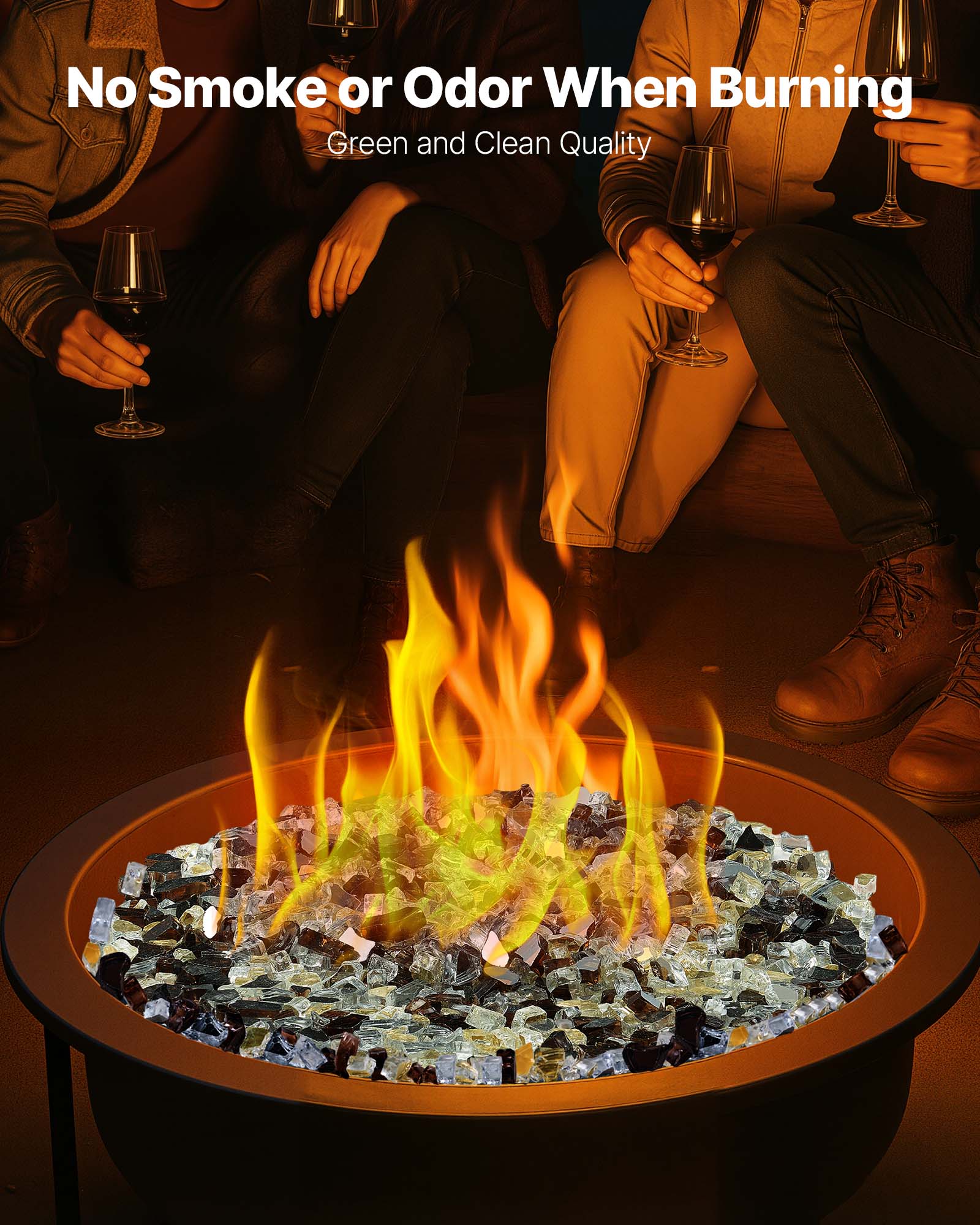 No Smoke or Odor When Burning  
Green and Clean Quality