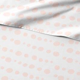 CGK Linens - Kids 4 Piece Bed Sheet Set - Cute & Cozy Wrinkle-Resistant with Vibrant Designs - Full - Pink Dots