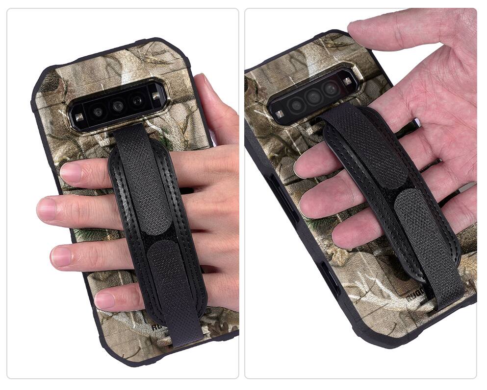 Alt View 4. Nakedcellphone - Case and Strap for Kyocera DuraForce Pro 3 Phone - Special Ops Series - Camo.