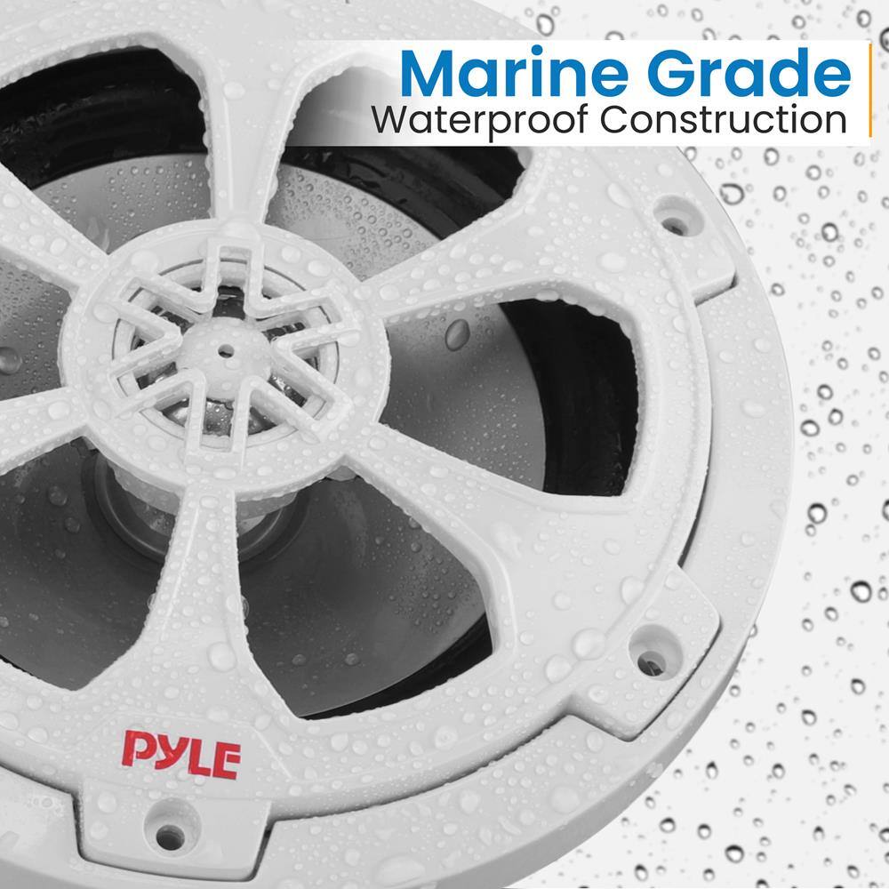 Marine Grade  
Waterproof Construction  

PYLE
