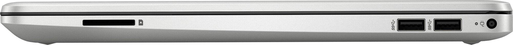 Alt View 4. HP - 15-dw4725od Laptop 15.6 HD Display (i5-1235U, 8GB, 512GB SSD, Intel Iris Xe, WiFi 5, Win 11 Home) - Natural Silver.