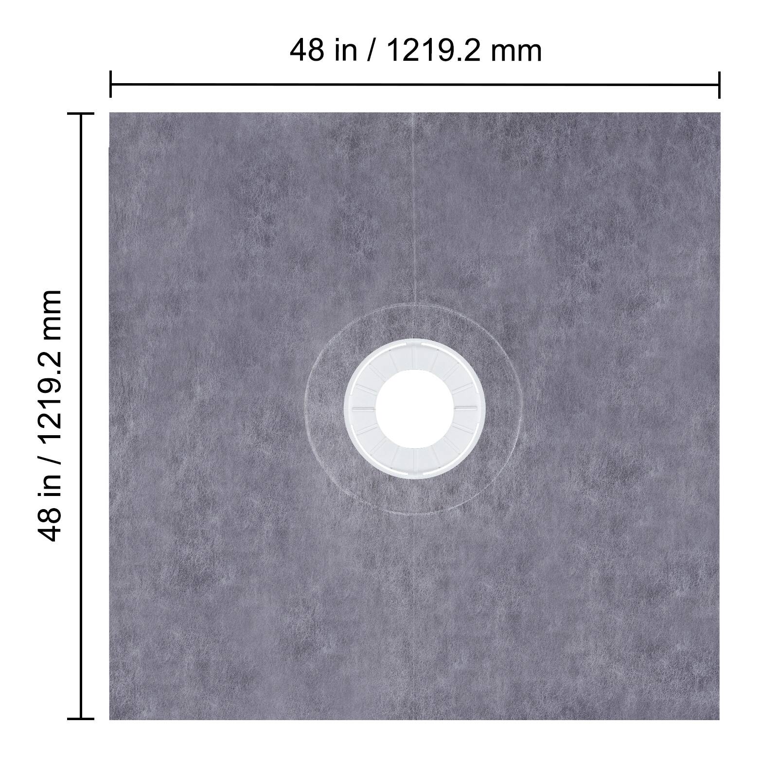 48 in / 1219.2 mm  
48 in / 1219.2 mm