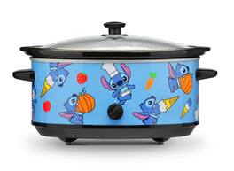Disney - Lilo & Stitch 7 Quart Slow Cooker - Blue