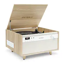 Victrola - Century 6-in-1 Music Center - Natural